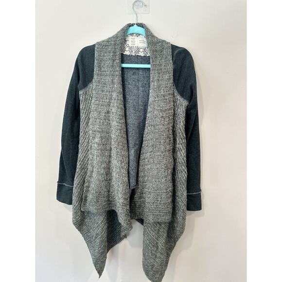 Anthropologie Saturday Sundays Casado Open Front Knit Cardigan Waterfall 2161 - Picture 1 of 5